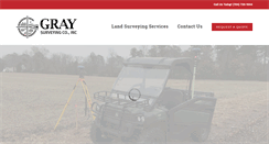 Desktop Screenshot of graysurvey.com
