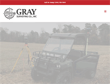 Tablet Screenshot of graysurvey.com